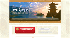 Desktop Screenshot of encens-naturel-et-pur.com