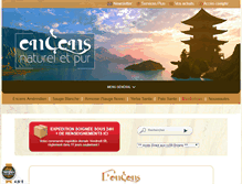 Tablet Screenshot of encens-naturel-et-pur.com